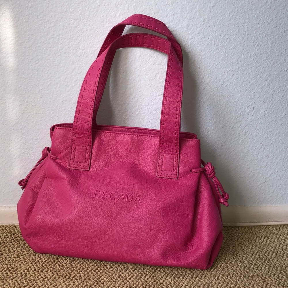 Pink Escada handbag